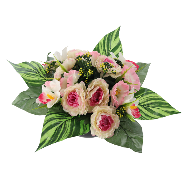 KYTICE CH-20 ( ŠÍŘ. 40 CM, VYS. 30 CM) PIVONKA MIX BARVA