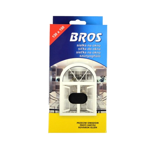 SIATKA NA OKNO 130X150 CZARNA *6045