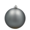 SET OF 4 ORNAMENTS 10 CM CHAMPAGNE/GRAY/WHITE