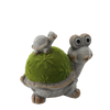 GARDEN FIGURINE - TURTLE WITH GLOWING EYES 32,5 x 23,5 x 27,5 CM LED