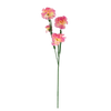 ARTIFICIAL BRANCH - CARNATION WITH THREE FLOWERS 67 CM ASSORTED COLOURS
