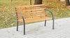 GARDEN BENCH 120 X 60 X 80 CM