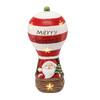 FIGURKA BOŽÍHO NAROZENÍ - MIKULÁŠ V BALÓNĚ 20 X 20 X 43 CM LED *0998
