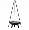 GRILL PENDULAT REGULABIL PE TREI PICIOARE 64,5 x 64,5 x 150 CM *6032