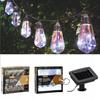 SOLAR GARDEN GARLAND LENGTH 2 + 1.8 M FELISI 10 LED COOL WHITE
