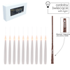 KPL. 10 WISZĄCYCH ŚWIECZEK LED Z RÓŻDŻKĄ 1,5 X 15,5 CM *9452