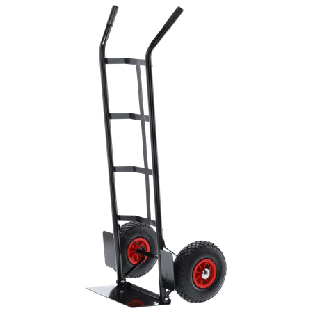 WÓZEK MAGAZYNOWO TRANSPORTOWY / MŁYNARKA CZARNY, UDŹWIG: 200 KG *6889