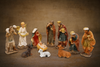 CHRISTMAS FIGURINES SET 11 PCS. 5,5 CM