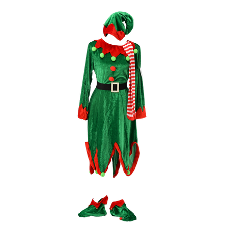 ŽENSKÝ 5-DIELNY ELFA OUTFIT *6897
