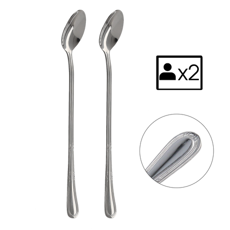 SET OF 2 BAR SPOONS NATALIA