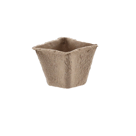 SET OF 72 PEAT POTS 6 X 6 X 5 CM PACK=6 SETS