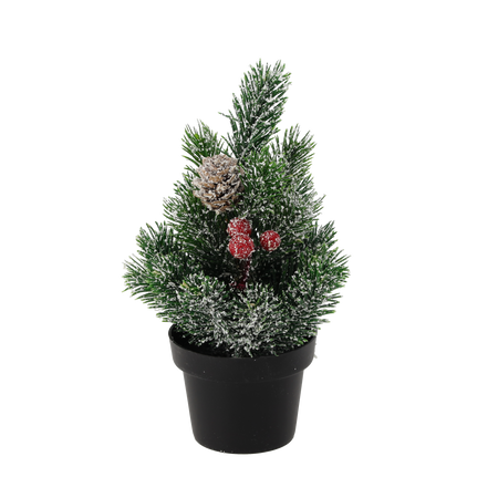 CHRISTMAS TREE 21 CM MIX DESIGNS disp=24pcs pallet=120pcs