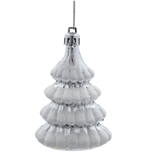 Set de 20 de ornamente rozii/bleu pentru brad *5294