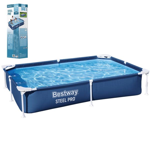 BASEN STELAŻOWY 221 X 150 X 43 CM