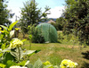 Garden Poly Tunnel 3-Segment 3 x 2 x 2 M Green with Additional Ventilation Option