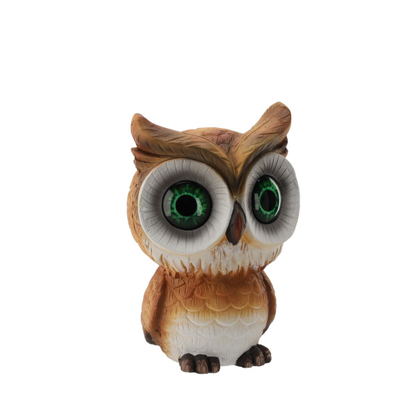 FIGURKA OGRODOWA - SOWA LED 18 x 15,5 x 27 CM *0234