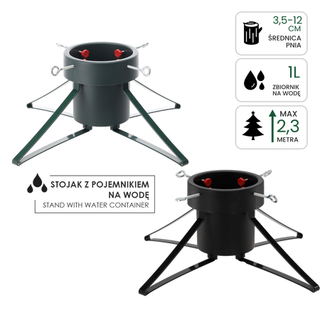MEDIUM CHRISTMAS TREE STAND 5-12 CM *7502