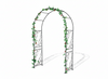 PERGOLA OGRODOWA 135 x 54 x 215 CM