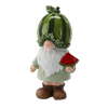 GARDEN FIGURINE - WATERMELON GNOME 26,5 x 17,5 x 45,5 CM