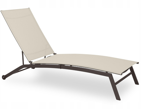 ZÁHRADNÍ LEHÁTKO 195x63x90cm BEIGE *0692