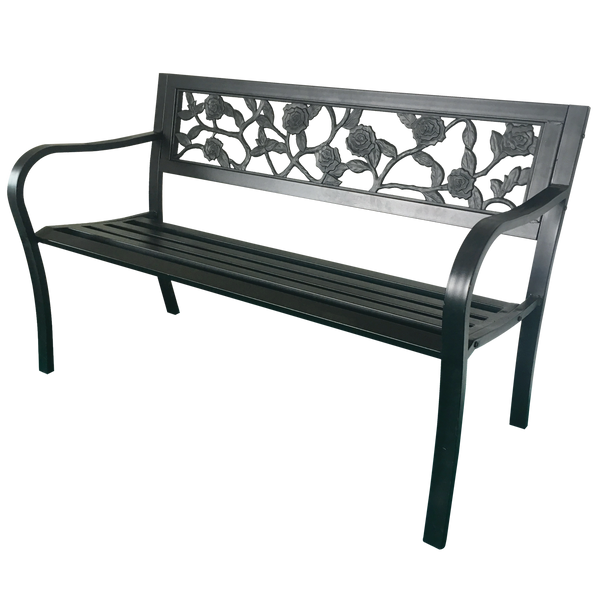 Bancă pentru grădină 125 x 53 x 77 cm *2927