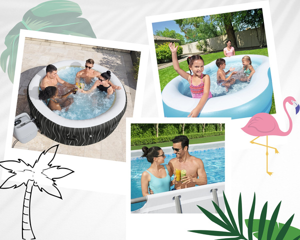 CERC DE PLAJĂ INFLATABIL 76x76 cm *9667*0310