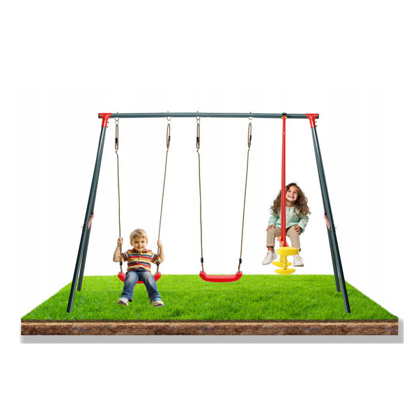 FOUR-SEATER GARDEN SWING 290 x 180 x 200 CM