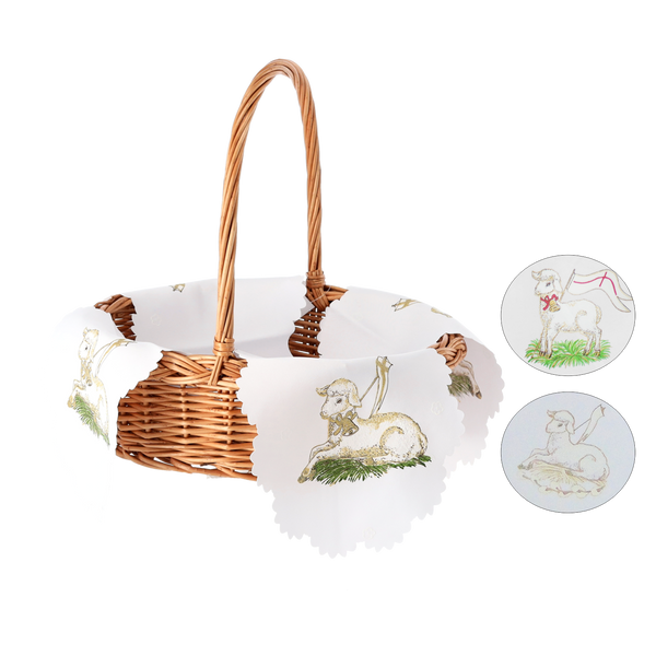 CROSS-SHAPED NAPKIN 68X68CM EASTER