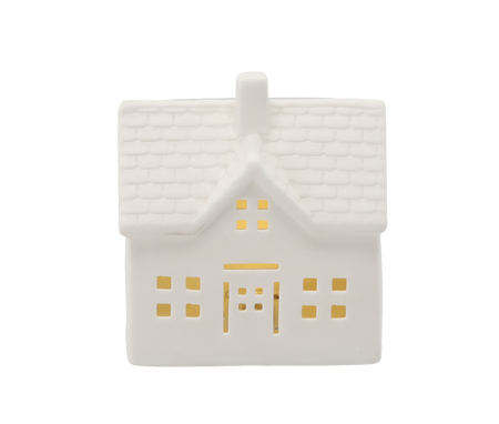 FIGURINE OF THE NATIVITY - CERAMIC HOUSE 11 X 7.6 X 11.8 CM LED, pack = 6 pcs