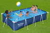 Steel Pro®  13'1" x 6'11" x 32"/4.00m x 2.11m x 81cm Pool Set