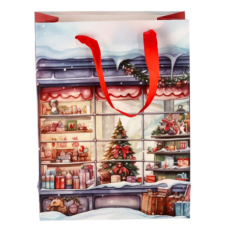 CHRISTMAS GIFT BAG - GIFTS 18 x 24 x 8 CM