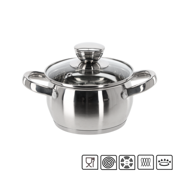 GARNEK NIERDZEWNY Z POKRYWĄ 1 L 14 CM BELLY *3103