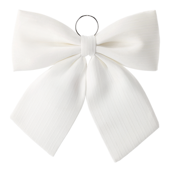 KOKARDA BOŻONARODZENIOWA BIAŁA 44 CM *3160