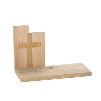 PODSTAWKA POD ZNICZ07 NIEOPALANA KRZYŻ 22X30X14 *7868*