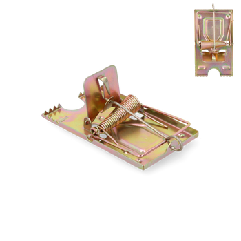 PUŁAPKA NA MYSZY METAL 9 x 5 CM opak=36szt *3491