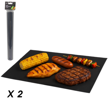 KPL. 2 MAT TEFLONOWYCH DO PIECZENIA NA GRILLU 40 x 33 CM *1596