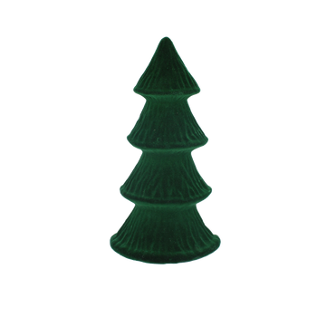 FIGURKA BOŻONAR. - CHOINKA ZIELONA 11 x 9,7 x 21 CM opak=4 szt *5760