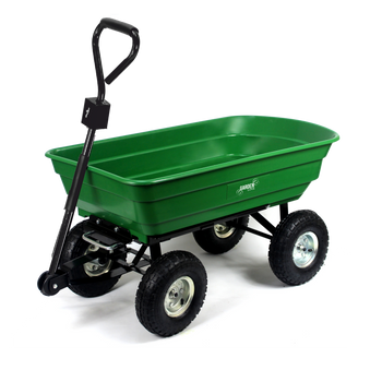 WÓZEK OGRODOWY DWUFUNKCYJNY ZIELONY *0061