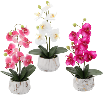 SZTUCZNY KWIAT - STORCZYK MIX 3 KOLORÓW 37 CM opak=25 szt *2998