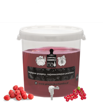 POJEMNIK FERMENTACYJNY / WIADERKO 30L Z POKRYWĄ I KRANIKIEM *5048