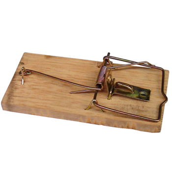 ŁAPKA NA MYSZY DREWNIANA /ROS/ *1695*