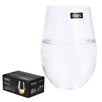 KPL. 6 SZT. SZKLANEK WYSOKICH 580ML HARMONY *5225*