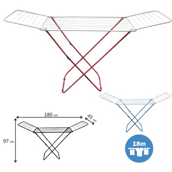 SUSZARKA DO BIELIZNY OLA 180 x 45 x 97 CM *5267