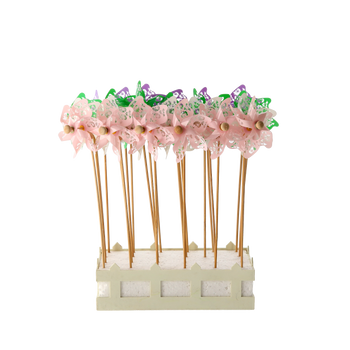 WIATRAK 9 x 27,5 CM MIX 4 KOLORÓW opak=24 szt *0544