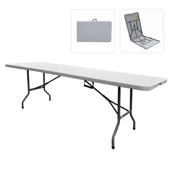 STÓŁ TURYSTYCZNY/CATERINGOWY SKŁADANY 240 x 74 x 74 cm *2514