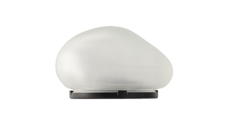 LAMPA SOLARNA 14 x 12,5 x 8,5 CM KAMIEŃ 4 LED CIEPŁY BIAŁY *4774