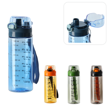 BUTELKA 500 ML NA WODĘ ZE WZORAMI *6393