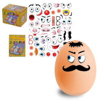 NAKLEJKI JAJCARZE *0106