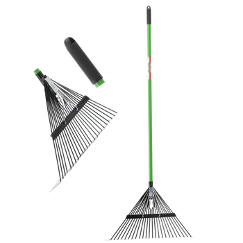 MIOTŁO-GRABIE REGULOWANE Z TRZONKIEM FIBERGLASS 58 x 40 x150 CM *8676