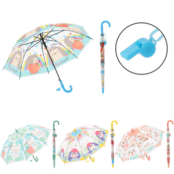 PARASOL PÓŁAUTOMAT. KLASYCZNY MAŁY MIX WZORÓW dia 83 CM opak=12szt *4649